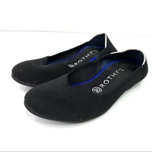Rothy’s Black Classic Flats Size 7